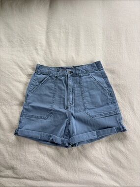Blue Cargo Shorts - S